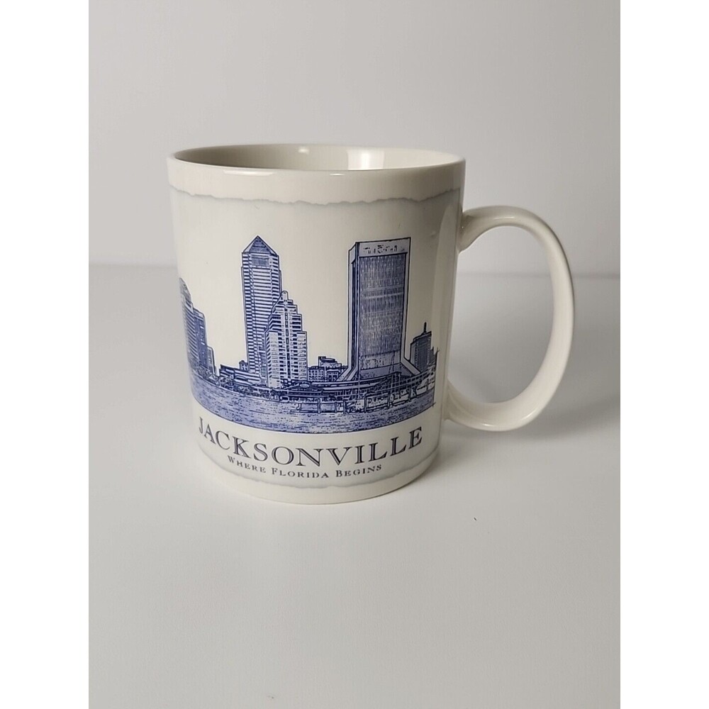 Starbucks Jacksonville Where Florida Begins Architecture Series 18 Oz Mug 2007